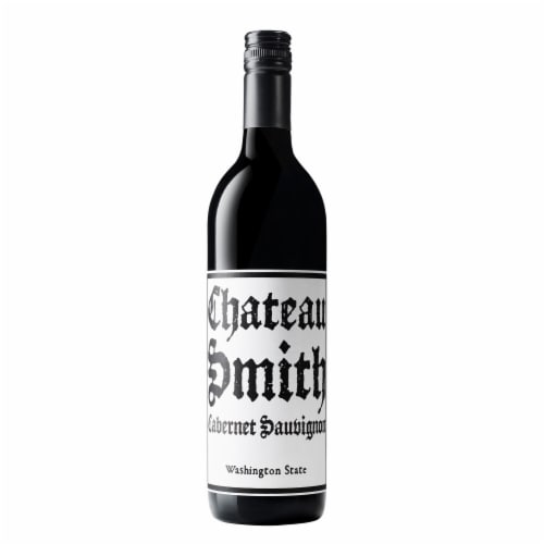 Charles Smith Wines Chateau Smith Cabernet Sauvignon Red Wine Perspective: back