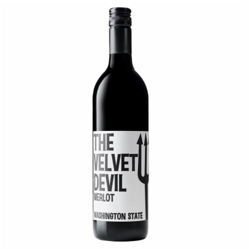 Charles Smith Wines The Velvet Devil Merlot Red Wine Perspective: back