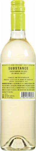 Substance Sauvignon Blanc Washington State White Wine Perspective: back