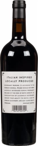 CasaSmith Barbera Washington Red Wine Perspective: back
