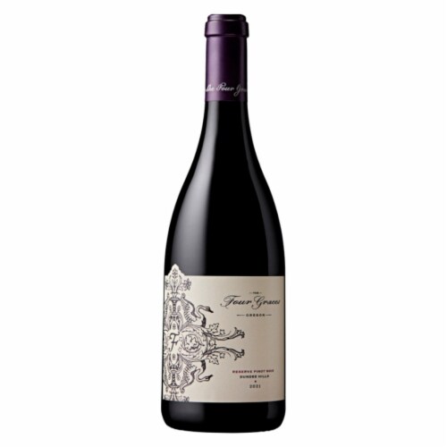 The Four Graces Reserve Pinot Noir Oregon Red Wine Perspective: back