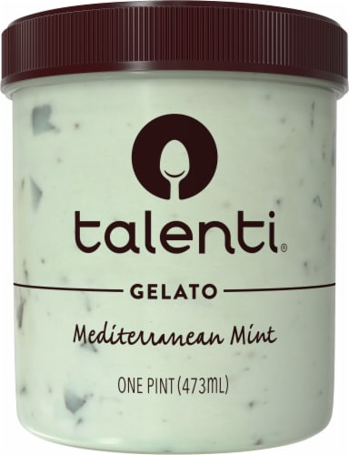Talenti Mediterranean Mint Gelato Pint Perspective: back