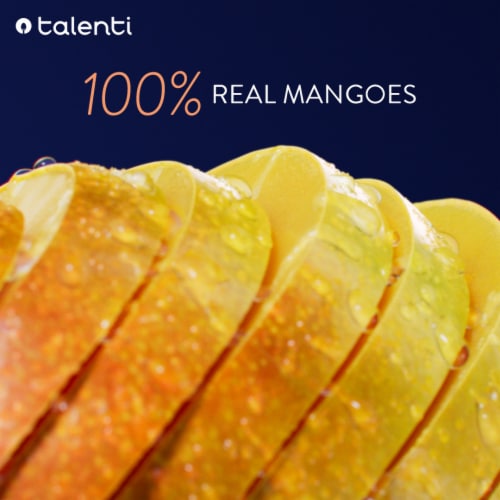 Talenti Sorbetto Alphonso Mango, a Non-Dairy Ice Cream Alternative with Non-GMO Ingredients, 1 Pint Perspective: back