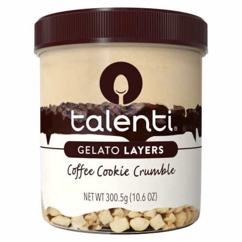 Talenti Layers Coffee Cookie Crumble Gelato Pint 10.6 oz Foods Co