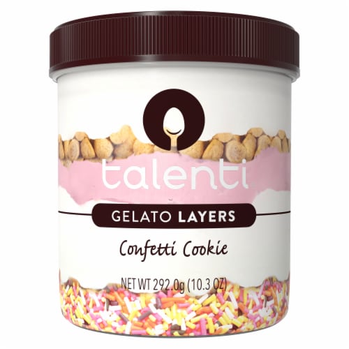 Talenti Confetti Cookie Gelato Layers Perspective: back