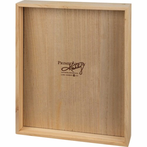 Home Decor Gather Here Box Sign Wood Fall Greatful 109910 Perspective: back
