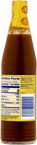 Louisiana Cajun Heat Hot Sauce Perspective: back