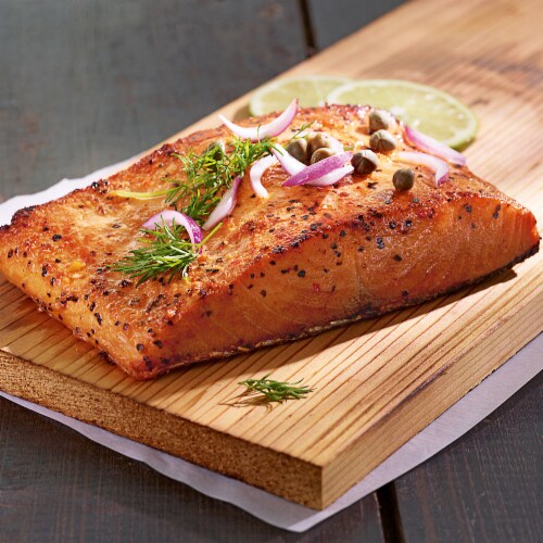 Kansas City Steak Wild-Caught Sockeye Salmon (Approximate Delivery 3-8 Days) Perspective: back