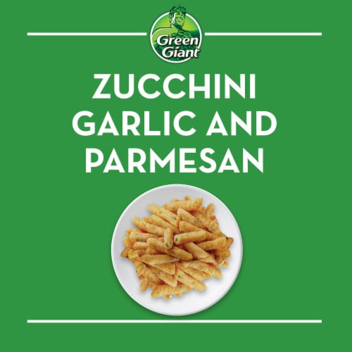 Green Giant Zucchini Garlic & Parmesan Veggie Fries Perspective: back