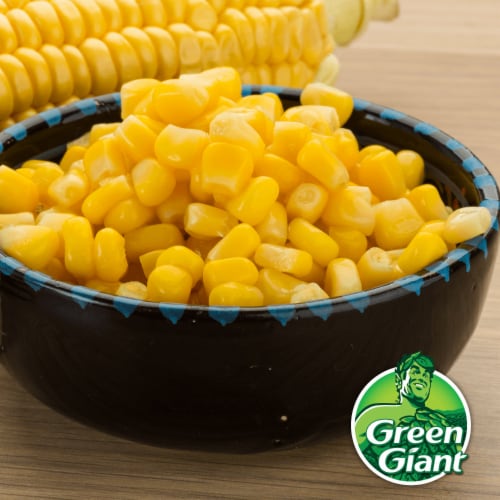 Green Giant Simply Steam Corn & Butter Sauce Perspective: back