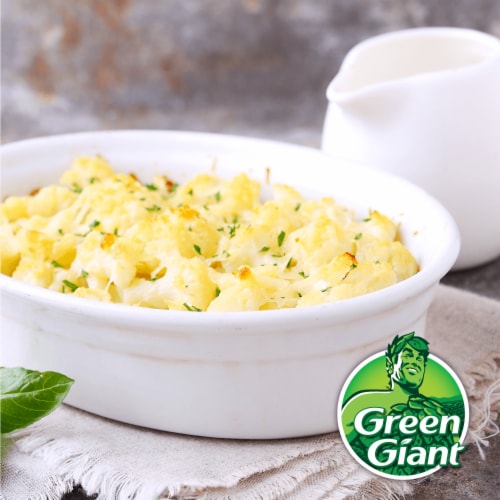 Green Giant Sauced Cheese Sauce Cauliflower Perspective: back