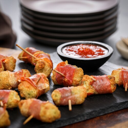 Green Giant Sour Cream & Onion Zucchini Tots Perspective: back