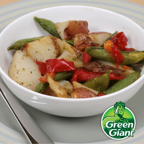 Green Giant Simply Steam Garden Vegetable Medley Perspective: back