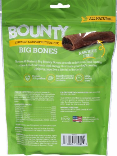 Boone Bounty™ Chicken + Superfruits Recipe Dog Treats Perspective: back