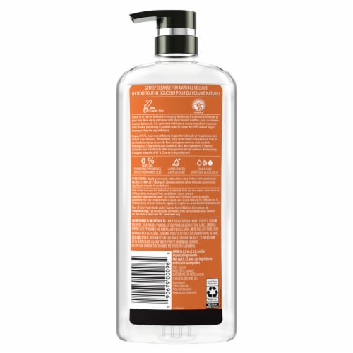 Herbal Essences Bio:Renew White Grapefruit & Mint Naked Volume Shampoo Perspective: back