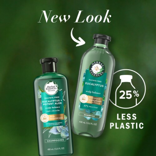 Herbal Essences bio:renew Aloe + Eucalyptus Sulfate Free Shampoo Perspective: back