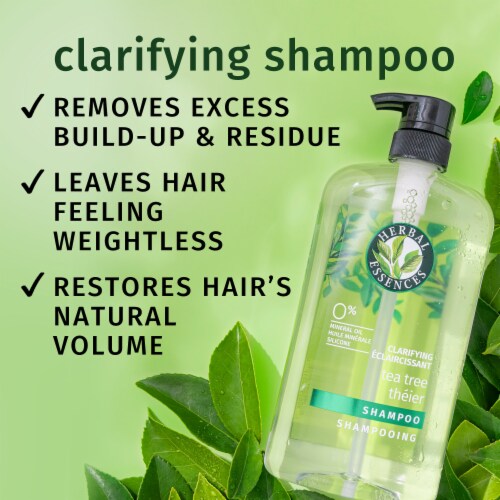 Herbal Essences Classics Clarifying Shampoo with Tea Tree Oil Perspective: back