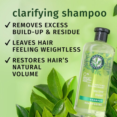 Herbal Essences Classics Clarifying Shampoo with Tea Tree Oil Perspective: back