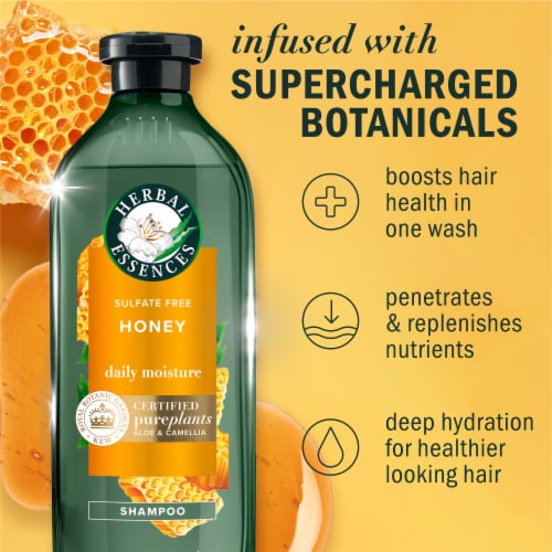 Herbal Essences bio:renew Sulfate-Free Honey & Vitamin B Shampoo Perspective: back