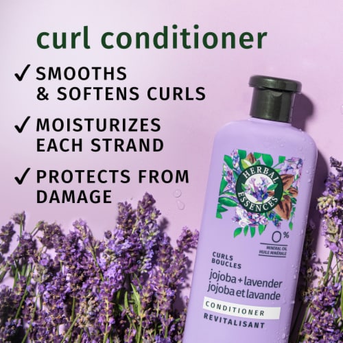 Herbal Essences Classics Curls Conditioner with Jojoba Oil and Lavender Perspective: back