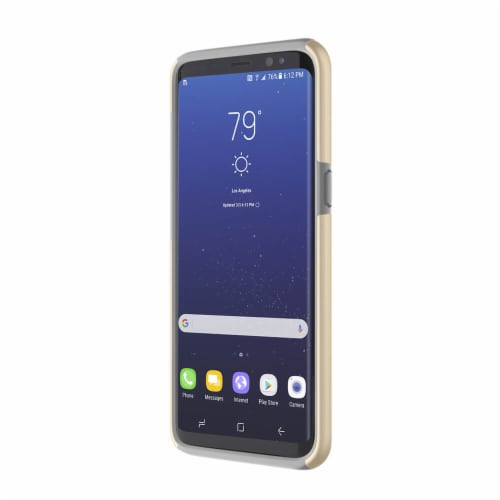 Incipio SA823CGY DualPro Case for Samsung Galaxy S8 - Gray/Champagne Perspective: back