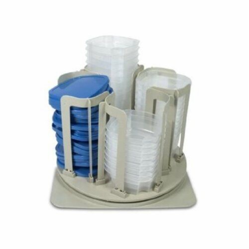 Spin and Store Food Storage (8 oz, 16 oz and 24 oz, 24 Lids), 1