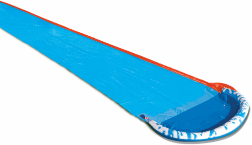 Banzai Speed Blast Water Slide - Blue Perspective: back
