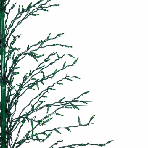 Northlight 6' PreLit Green Cascade Twig Tree Christmas Outdoor Decor