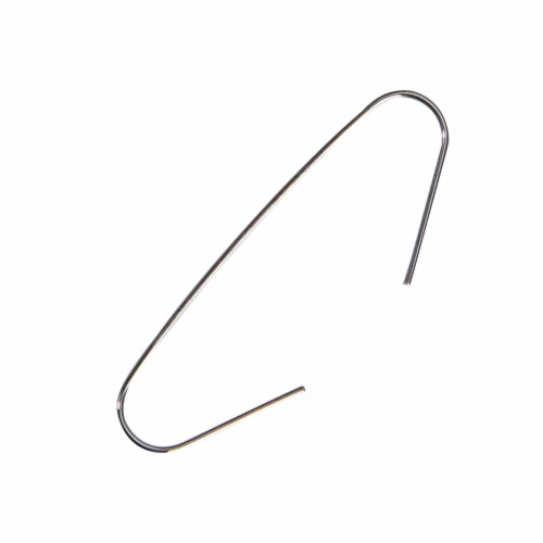 Northlight 200-Count Holiday Decoration and Gift Collections Silver Ornament Hooks 2.5 Perspective: back