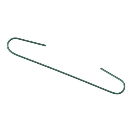 Northlight Club Pack of 50 Forest Green Jumbo Christmas Ornament Hooks 2.5 Perspective: back