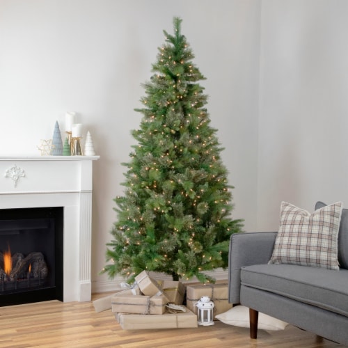 Northlight 6.5' PreLit Kingston Cashmere Pine Artificial Christmas