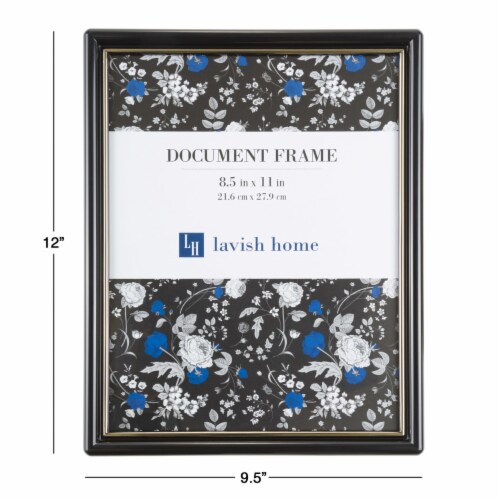 Picture Frame Set, 8.5x11 Document Frames Pack For Picture Gallery Wall
