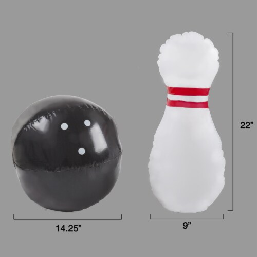 Giant inflatable bowling set outlet
