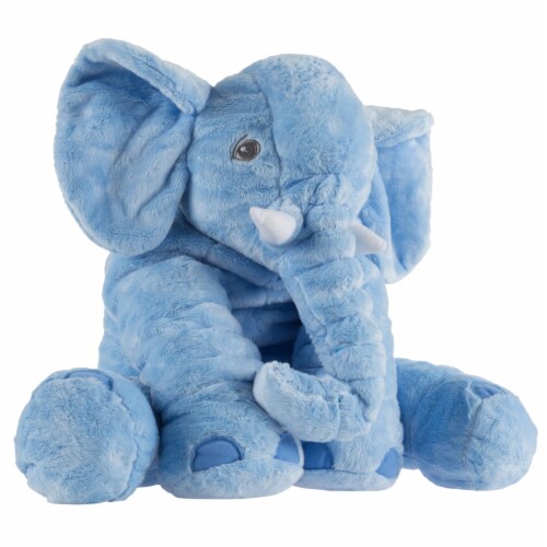 Blue sales stuffed elephant