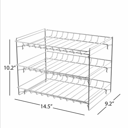 3 Tier Can Dispenser - Stackable Can Organizer Rack for Kitchen