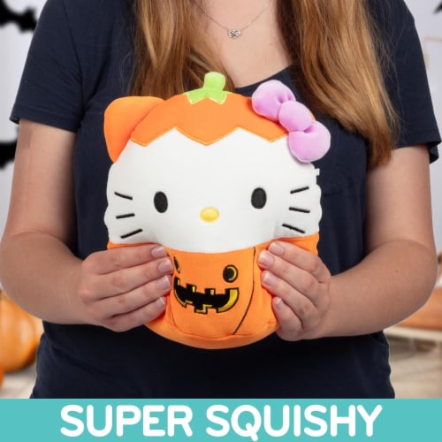 Squishmallows Original 8-Inch Hello Kitty Pumpkin - Official Squishmallows Original 8-Inch Hello Kitty Pumpkin - Official