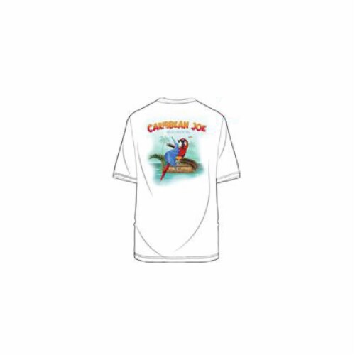 Caribbean Joe Short Sleeve Smoking Parates Graphic Tee Perspective: back