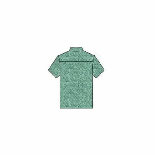 Caribbean Joe Mens Short Sleeve 1 PCKT Button Down Viscoe Shirt - Xl Perspective: back