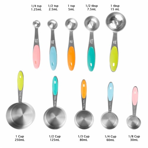 Core Kitchen Measuring Cup & Spoon Set (8-Piece) DBC30628