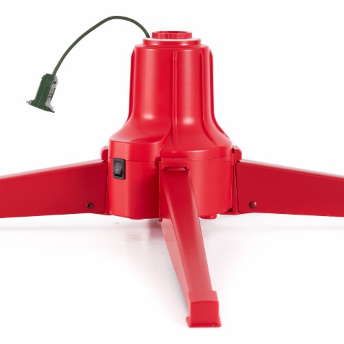 Home Heritage 11.5 Inch Artificial Christmas Tree Rotating Metal Stand