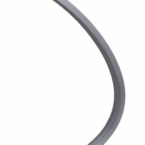 Table Lamp with Arched Tube LED, Brushed Silver- Saltoro Sherpi Perspective: back
