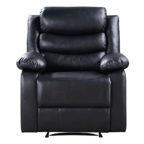 Benzara BM269194 41 x 39 x 38 in. Power Recliner with Pocket Coil Seating & Pillow Top Arms, Perspective: back
