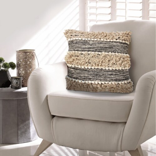 Cheer Collection 18 x 18 Knitted Throw Pillow, 1 - Fry's Food Stores