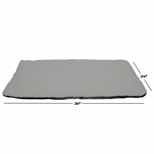 Self Warming Pet Crate Pad- Self Heating Thermal Bed Liner for Dogs, Cats, Pets 36 x 24 Perspective: back