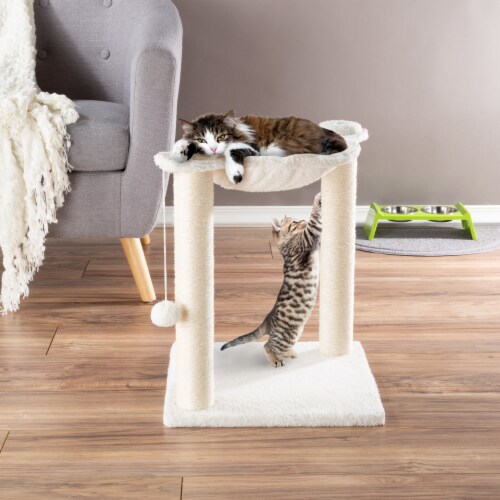 Scratching post with hammock on sale