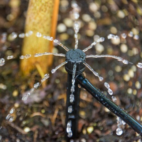 Gardens Alive! "The Dripster" Water Conserving Outdoor Drip Irrigation Kit Perspective: back