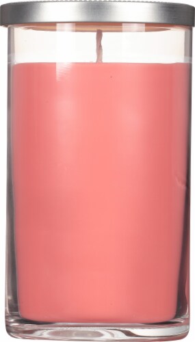 Yankee Candle® White Strawberry Bellini Medium Perfect Pillar Candle Perspective: back