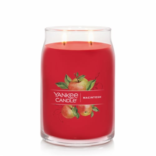Yankee Candle® Macintosh Signature Large Jar Candle Perspective: back