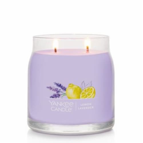 Yankee Candle® Lemon Lavender Signature Collection Candle Perspective: back