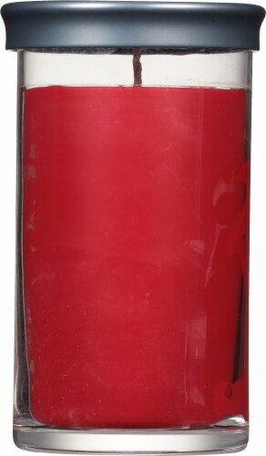 Yankee Candle®  Pillar Jar Candle Macintosh Perspective: back
